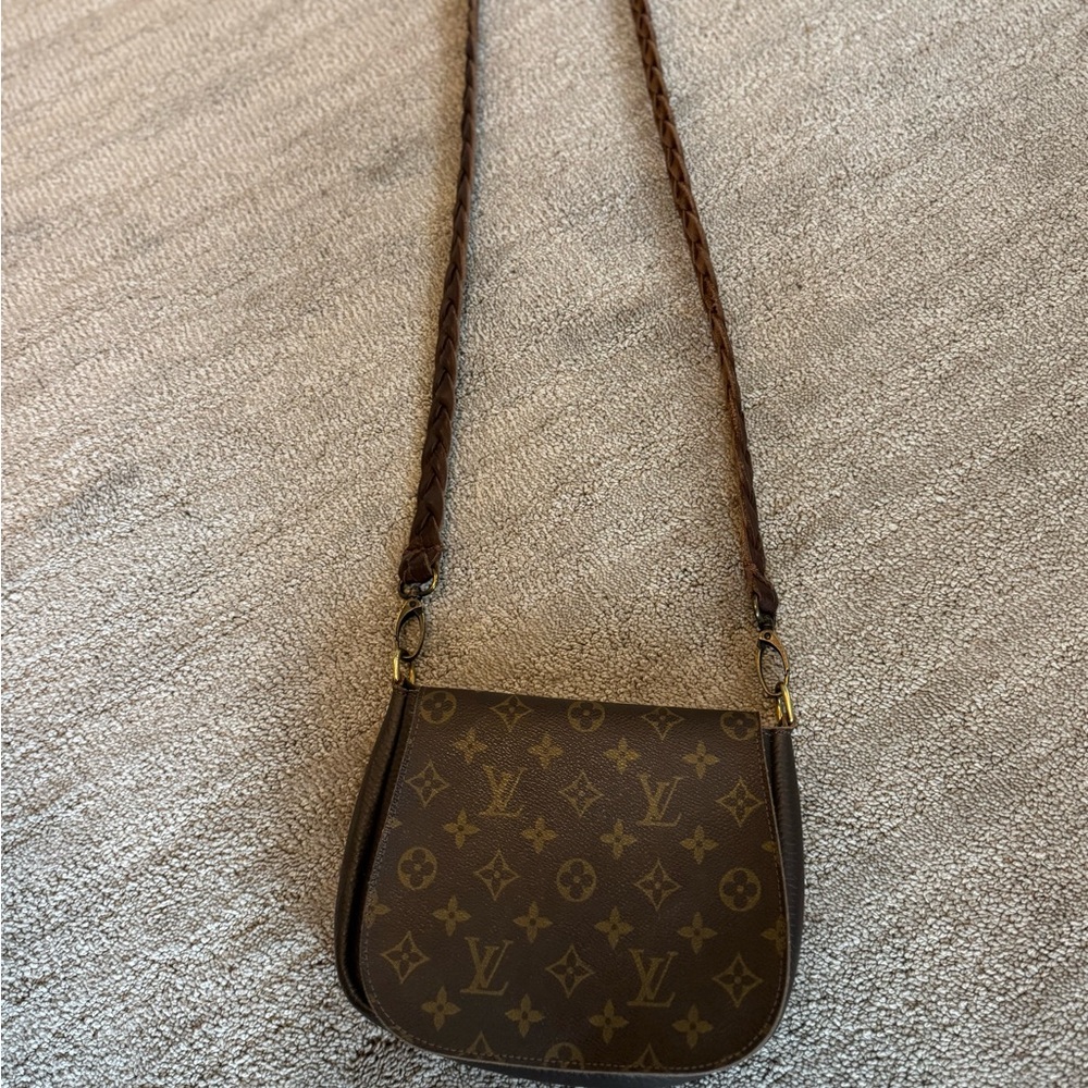 Upcycled LV Crossbody